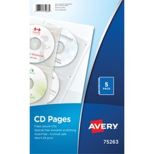 Avery AVE75263 Binder Pocket