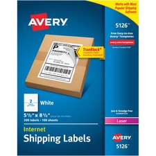 Avery AVE5126 Shipping Label