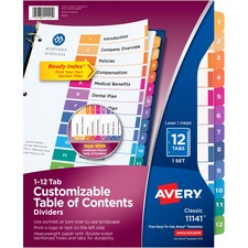 Avery AVE11141 Index Divider