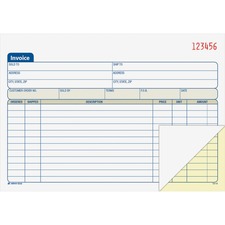 Adams ABFDC5840 Invoice Book