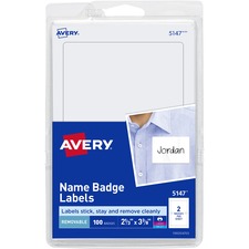 Avery AVE5147 Name Badge Label