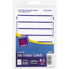 Avery AVE05200 File Folder Label
