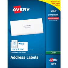 Avery AVE5360 Address Label