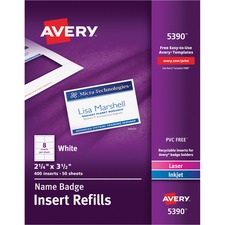 Avery AVE5390 Name Badge Label