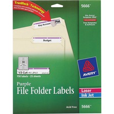 Avery AVE5666 File Folder Label
