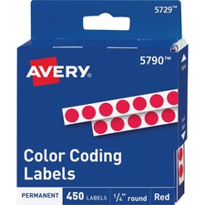 Avery AVE05790 Color Coded Label
