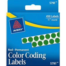 Avery AVE05791 Color Coded Label