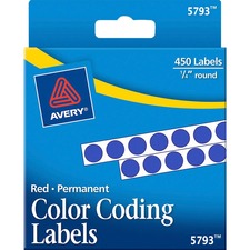 Avery AVE05793 Color Coded Label