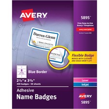 Avery AVE5895 Name Badge Label