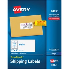Avery AVE8463 Shipping Label