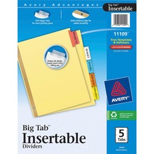 Avery AVE11109 Tab Divider