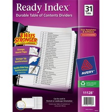 Avery AVE11128 Index Divider