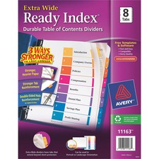 Avery AVE11163 Index Divider