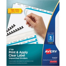 Avery AVE11431 Tab Divider