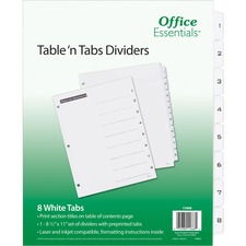 Avery AVE11668 Index Divider