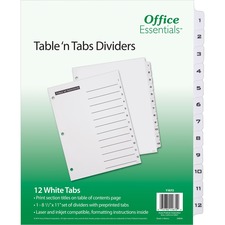 Avery AVE11672 Index Divider