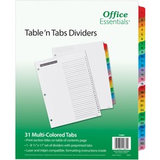 Avery AVE11681 Index Divider