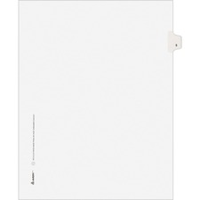 Avery AVE11915 Index Divider