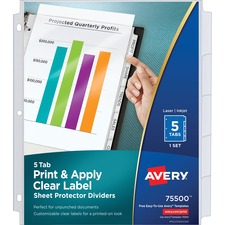Avery AVE75500 Pocket Divider