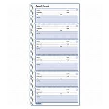 Rediform RED51113 Voicemail Log Book