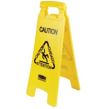 Rubbermaid Commercial RCP611200YW Caution Sign